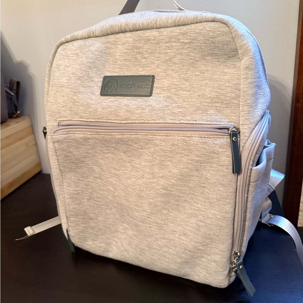 Sarah Wells Light Gray Backpack
